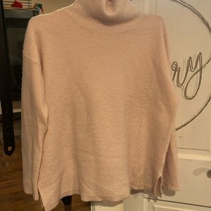 Baby pink cashmere sweater